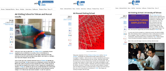 Arch Daily: AA Visiting Schools
