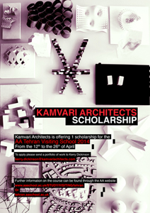 Kamvari Architects Scholarship – AA Tehran Visiting School 2014